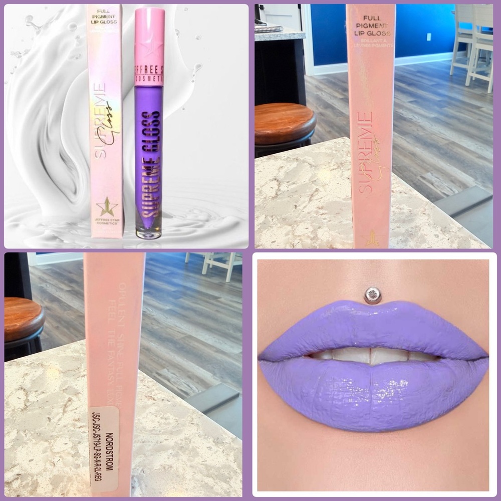 Jeffree Star Lip Gloss Supreme Gloss Full Pigment Lip Gloss Purple